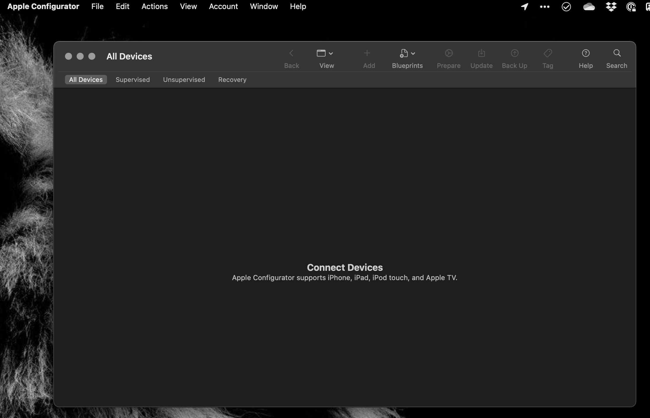 Apple Configurator starting point